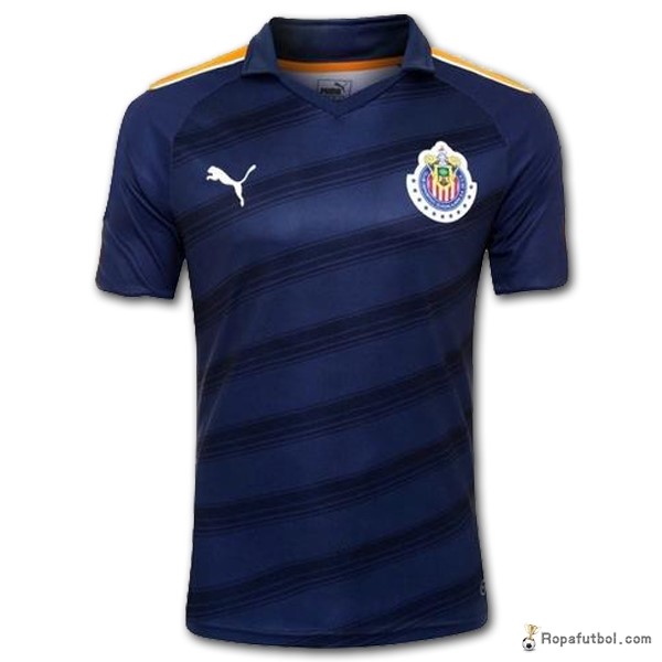 Camiseta CD Guadalajara Replica Tercera Ropa 2016/17 Azul